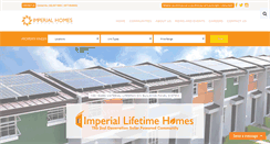 Desktop Screenshot of imperialhomescorp.com